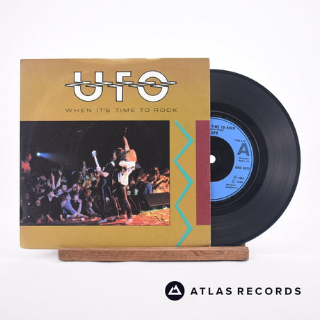 UFO When It's Time To Rock 7" Vinyl Record - Front Cover & Record