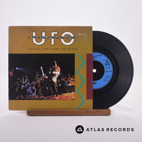 UFO When It's Time To Rock 7" Vinyl Record - Front Cover & Record