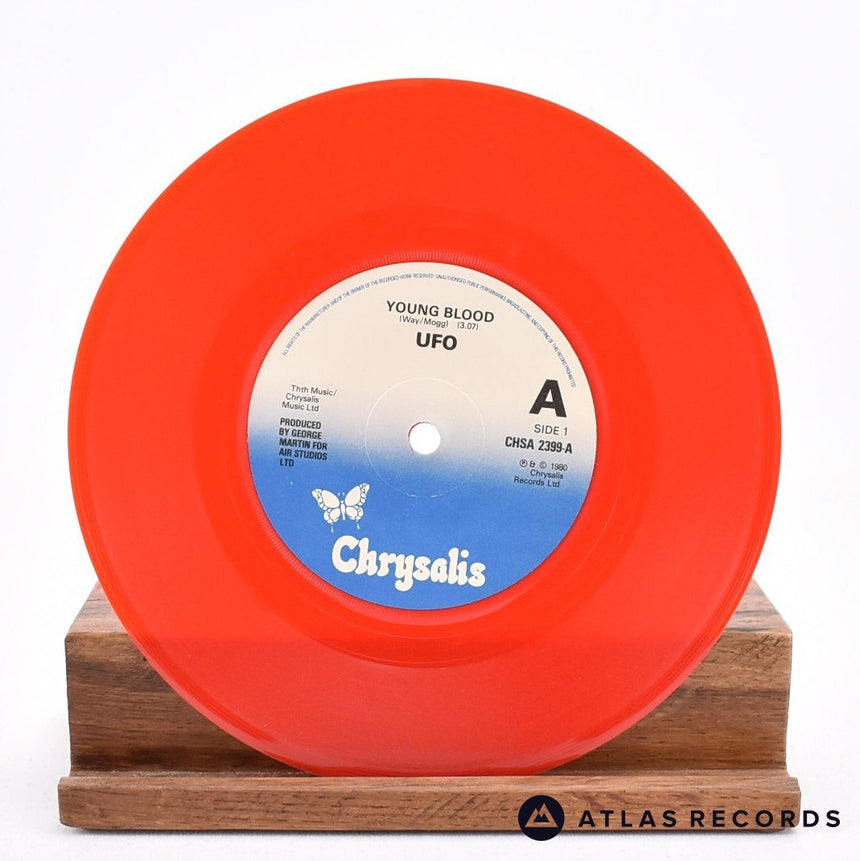 UFO - Young Blood - Red 7" Vinyl Record - EX/EX