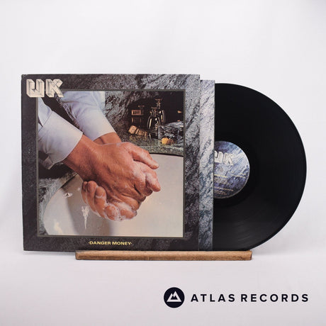 UK Danger Money LP Vinyl Record - Front Cover & Record