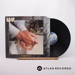UK Danger Money LP Vinyl Record - Front Cover & Record