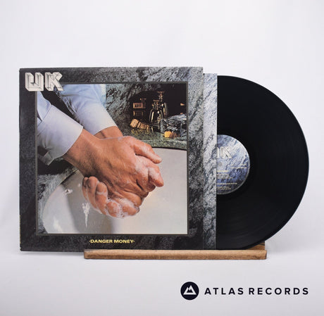 UK Danger Money LP Vinyl Record - Front Cover & Record
