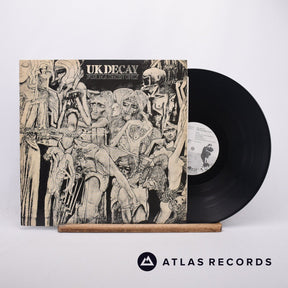 UK Decay For Madmen Only LP Vinyl Record - Front Cover & Record