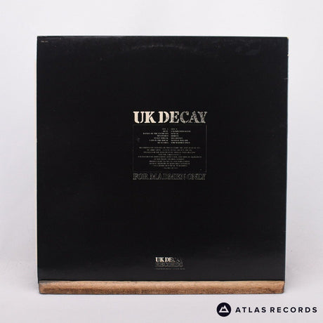 UK Decay - For Madmen Only - Mpo A1 B-1 LP Vinyl Record - VG+/EX
