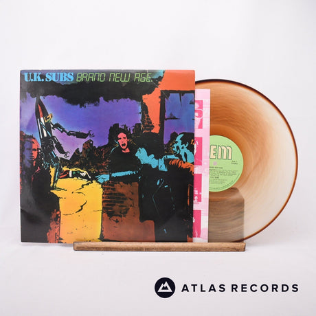 UK Subs Brand New Age LP Vinyl Record - Front Cover & Record