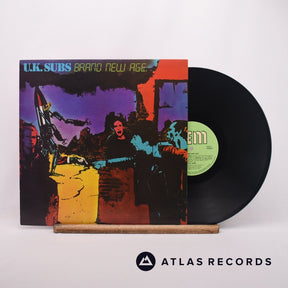 UK Subs Brand New Age LP Vinyl Record - Front Cover & Record