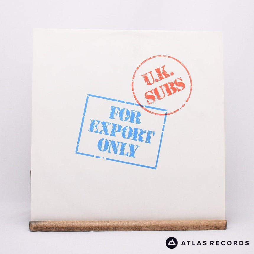 UK Subs - Crash Course - Live - A-1 B-1 A-2 B-1 LP + 12" Vinyl Record - EX/EX