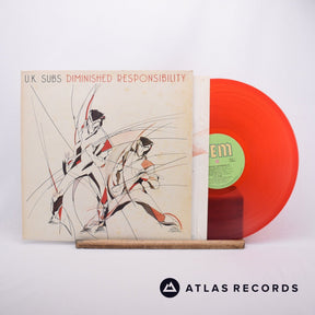 UK Subs Diminished Responsibility LP Vinyl Record - Front Cover & Record