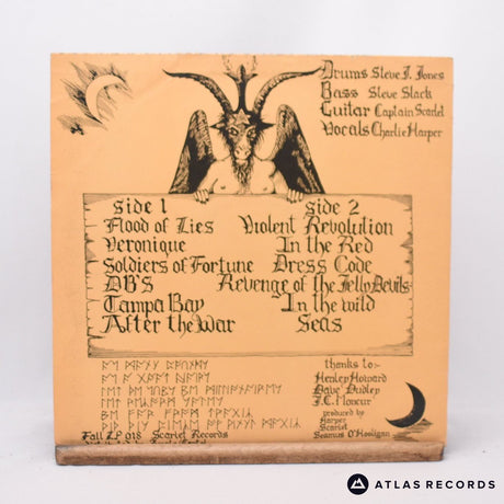 UK Subs - Flood Of Lies - Mpo Repress LP Vinyl Record - VG+/EX