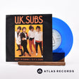 UK Subs Keep On Running 7" Vinyl Record - Front Cover & Record