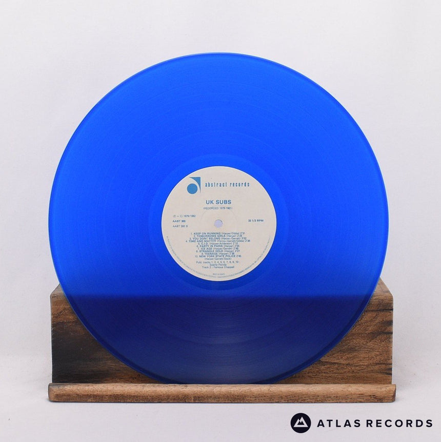 UK Subs - Recorded 1979 - 1981 - Bilbo Blue A B LP Vinyl Record - VG/EX
