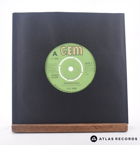 UK Subs Stranglehold 7" Vinyl Record - In Sleeve