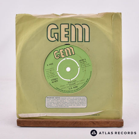 UK Subs - Stranglehold - 7" Vinyl Record - VG+/VG+