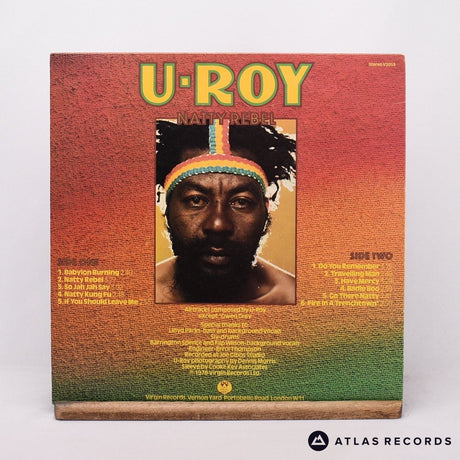 U-Roy - Natty Rebel - A1 B1 LP Vinyl Record - EX/EX