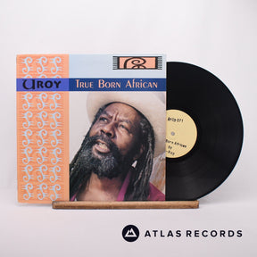 U-Roy True Born African LP Vinyl Record - Front Cover & Record