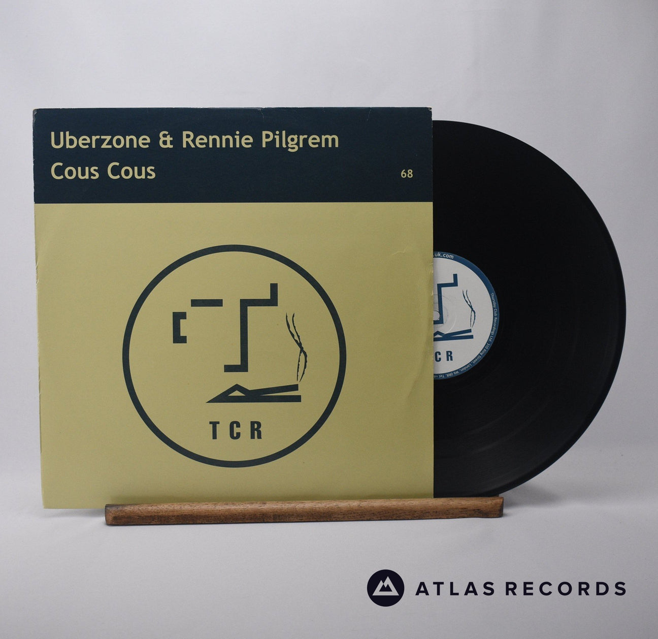 Uberzone & Rennie Pilgrem Cous Cous 12" Vinyl Record - Front Cover & Record