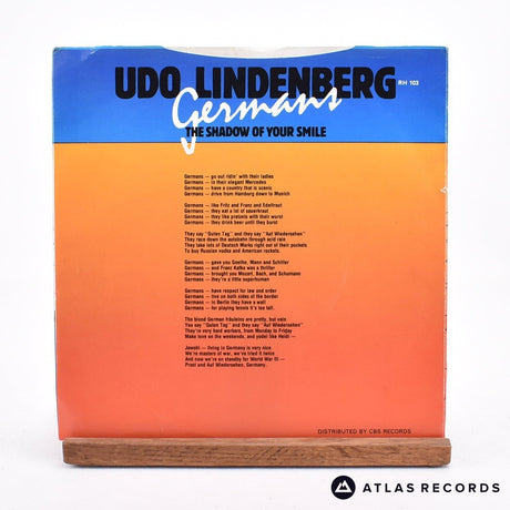 Udo Lindenberg - Germans - 7" Vinyl Record - VG+/EX