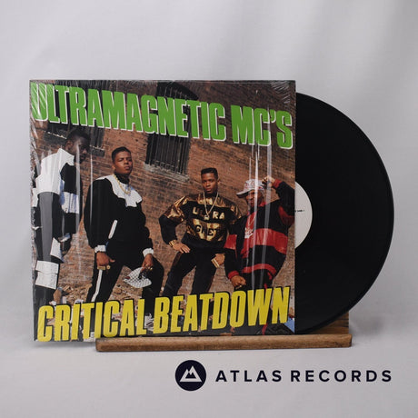 Ultramagnetic MC's Critical Beatdown LP Vinyl Record - Front Cover & Record