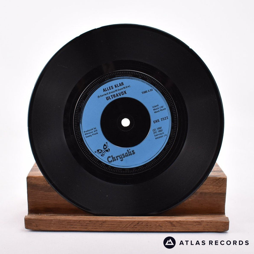 Ultravox - All Stood Still - 7" Vinyl Record - EX/EX