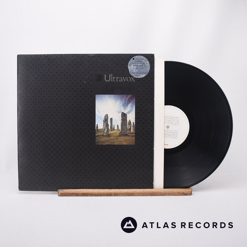 Ultravox Lament LP Vinyl Record - Front Cover & Record