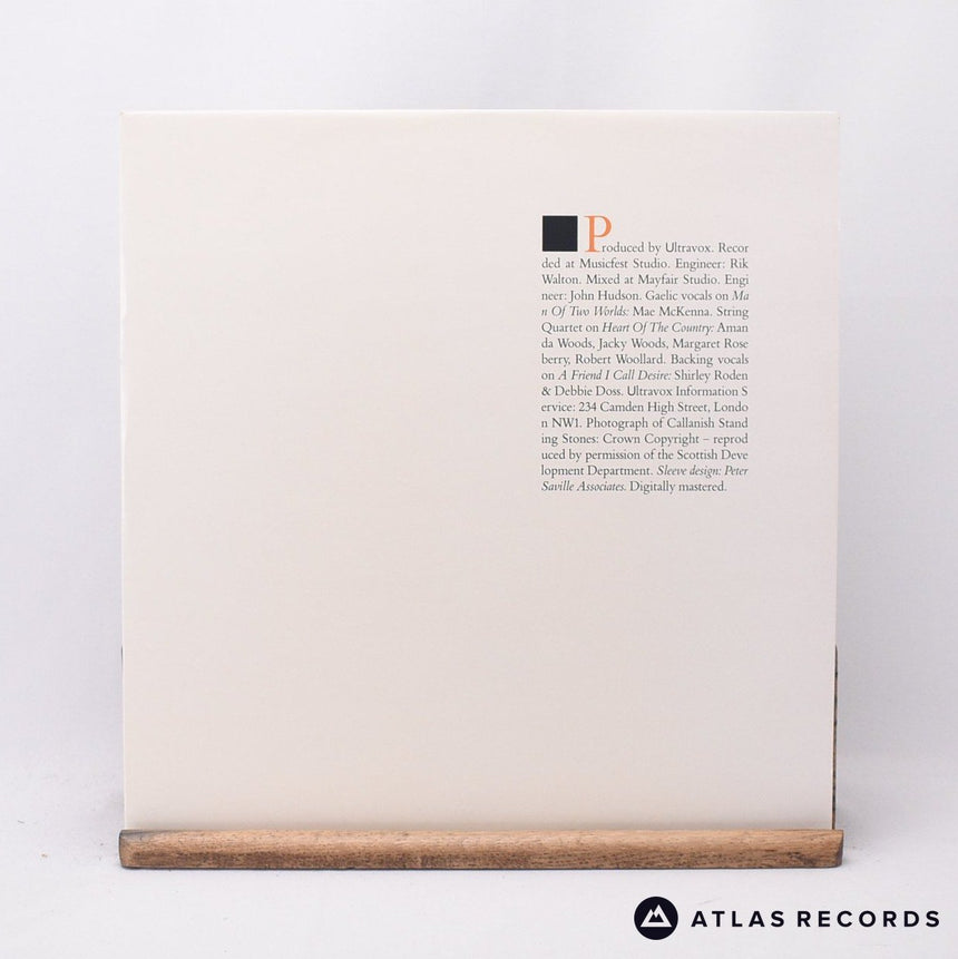 Ultravox - Lament - LP Vinyl Record - EX/EX