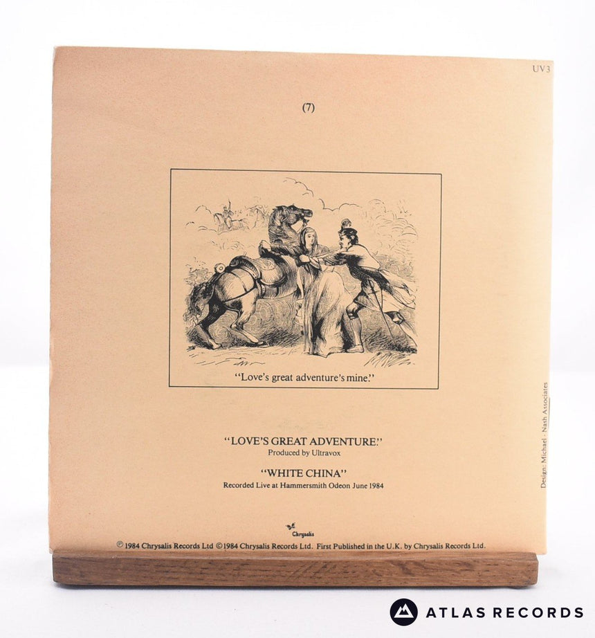 Ultravox - Love's Great Adventure - Gatefold 7" Vinyl Record - VG+/NM