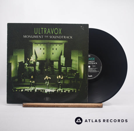 Ultravox Monument The Soundtrack LP Vinyl Record - Front Cover & Record