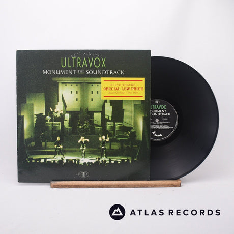Ultravox Monument The Soundtrack LP Vinyl Record - Front Cover & Record