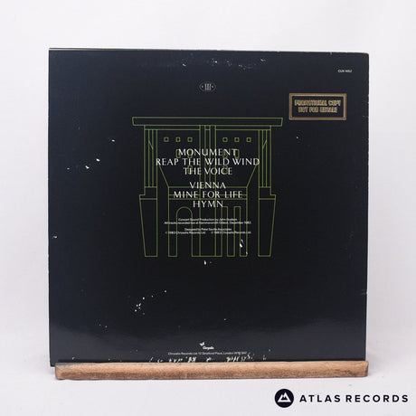 Ultravox - Monument The Soundtrack - Townhouse LP Vinyl Record - VG/VG+