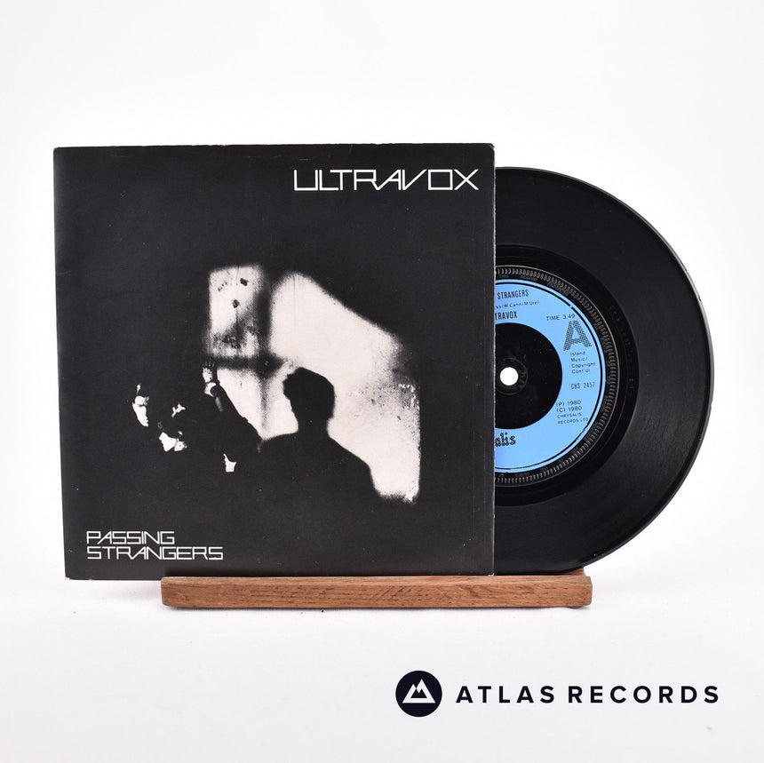 Ultravox Passing Strangers 7" Vinyl Record - Front Cover & Record