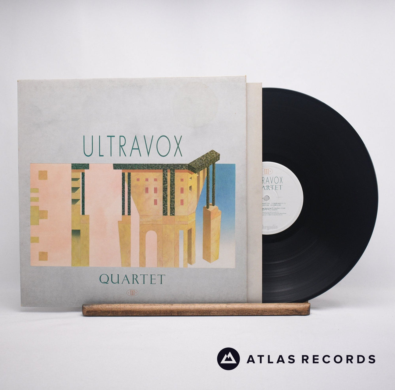 Ultravox Quartet LP Vinyl Record - Front Cover & Record