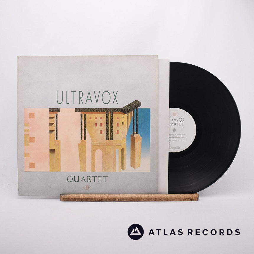 Ultravox Quartet LP Vinyl Record - Front Cover & Record