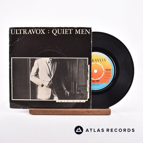 Ultravox Quiet Men 7" Vinyl Record - Front Cover & Record