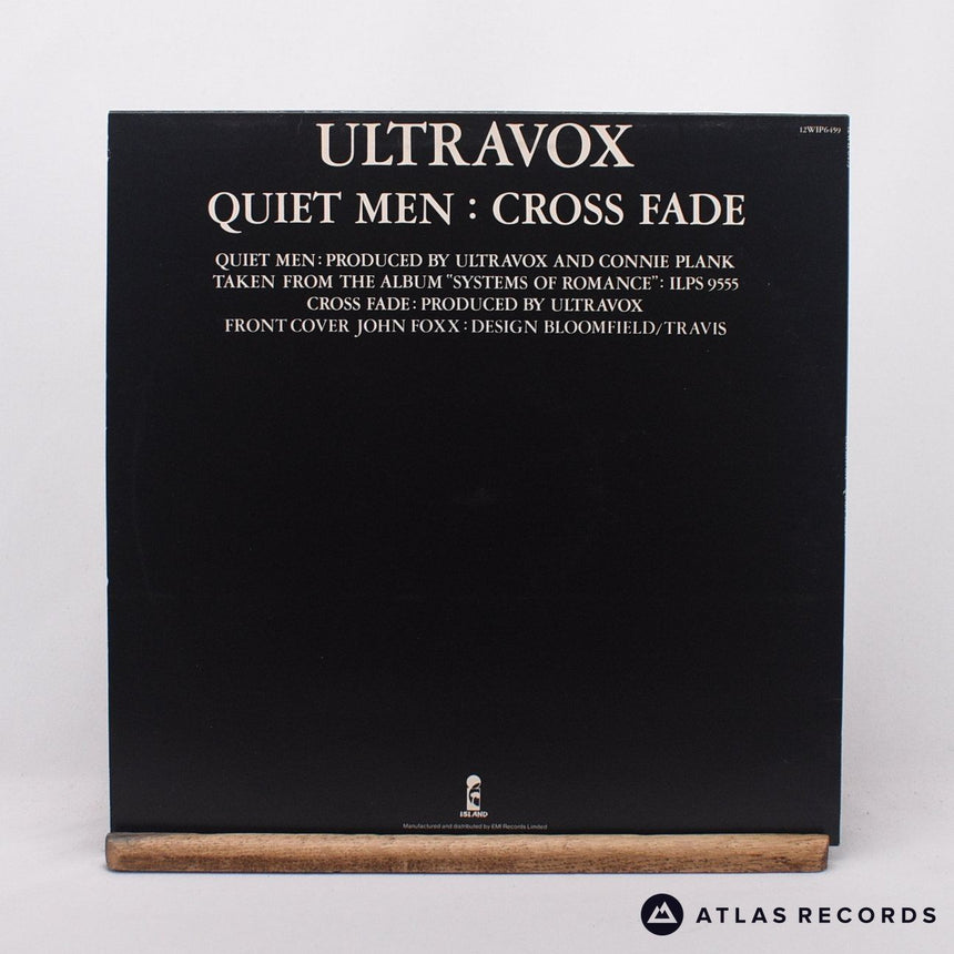 Ultravox - Quiet Men - White Limited Edition 12" Vinyl Record - EX/EX