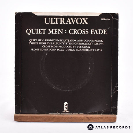 Ultravox - Quiet Men - 7" Vinyl Record - VG/VG+