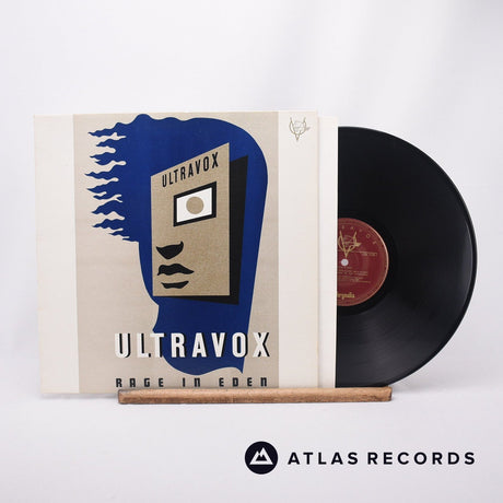 Ultravox Rage In Eden LP Vinyl Record - Front Cover & Record