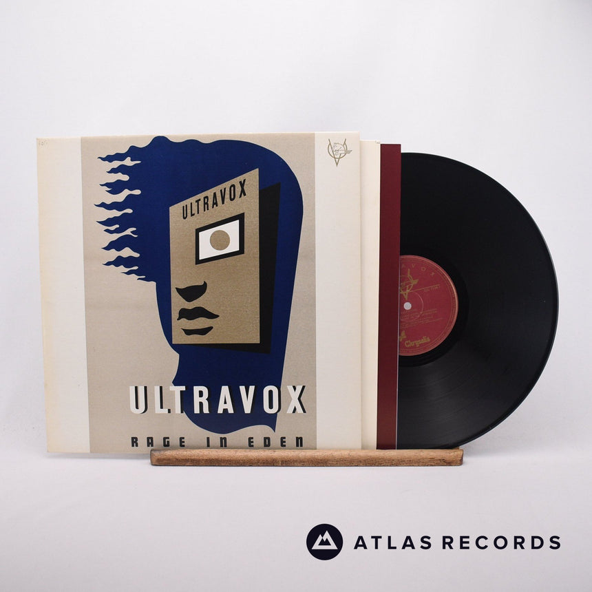 Ultravox Rage In Eden LP Vinyl Record - Front Cover & Record