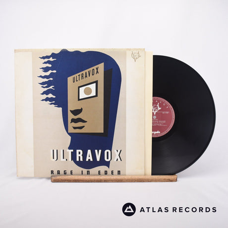 Ultravox Rage In Eden LP Vinyl Record - Front Cover & Record