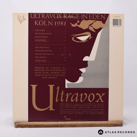 Ultravox - Rage In Eden - LP Vinyl Record - VG+/VG+