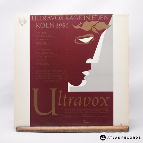 Ultravox - Rage In Eden - A//1 B//1 LP Vinyl Record - VG+/EX