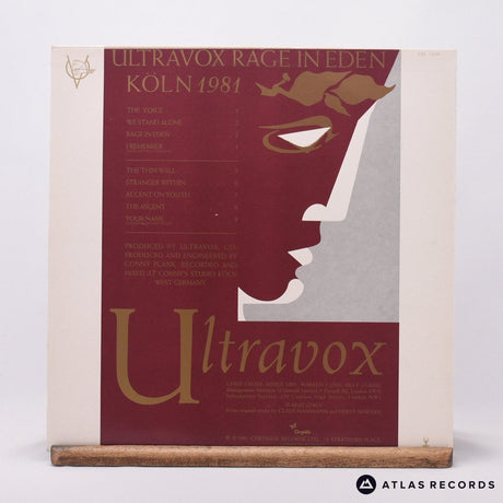 Ultravox - Rage In Eden - LP Vinyl Record - EX/EX