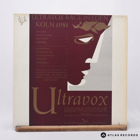 Ultravox - Rage In Eden - LP Vinyl Record - VG+/VG+