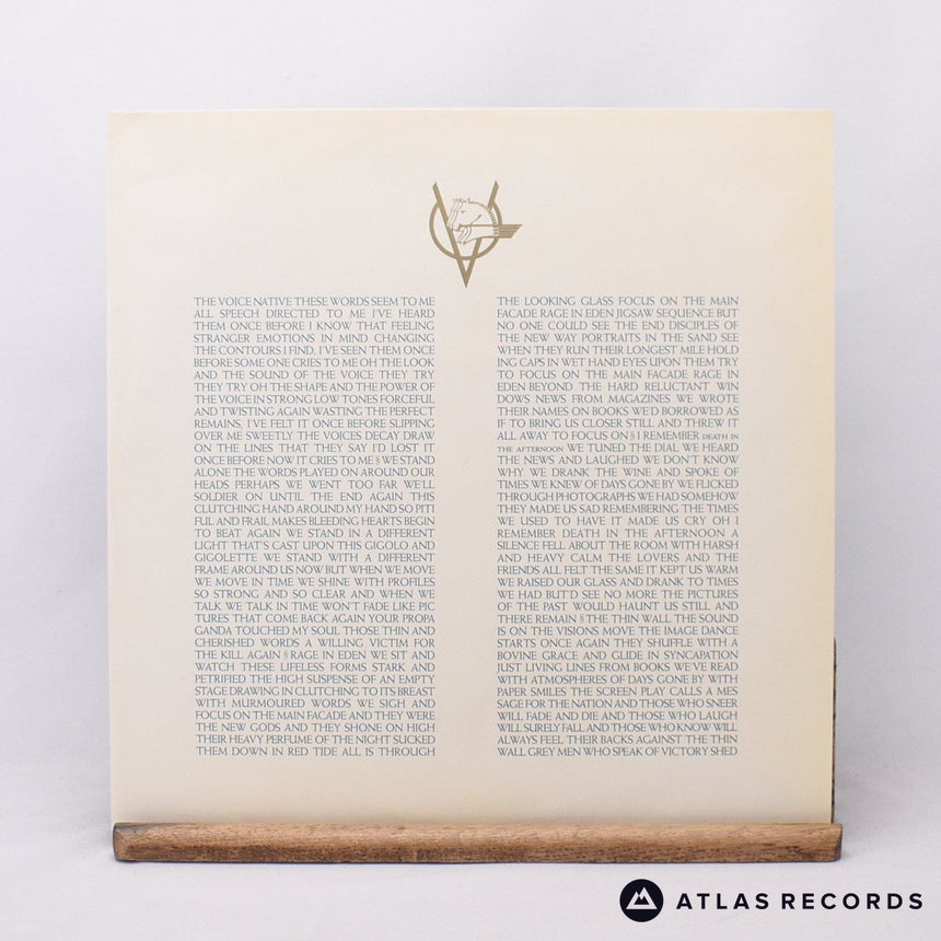 Ultravox - Rage In Eden - LP Vinyl Record - VG+/VG+