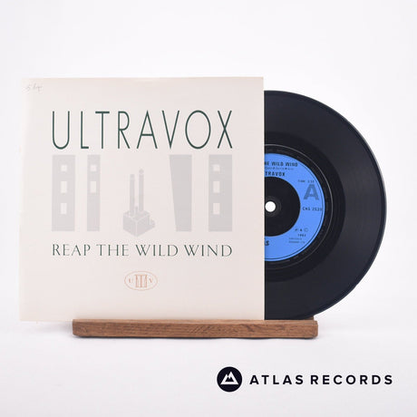 Ultravox Reap The Wild Wind 7" Vinyl Record - Front Cover & Record