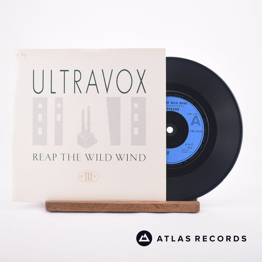 Ultravox Reap The Wild Wind 7" Vinyl Record - Front Cover & Record