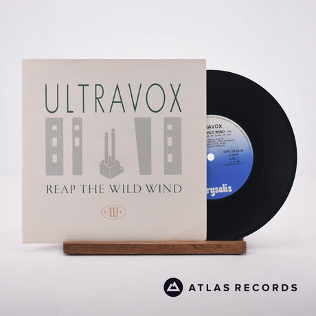 Ultravox Reap The Wild Wind 7" Vinyl Record - Front Cover & Record