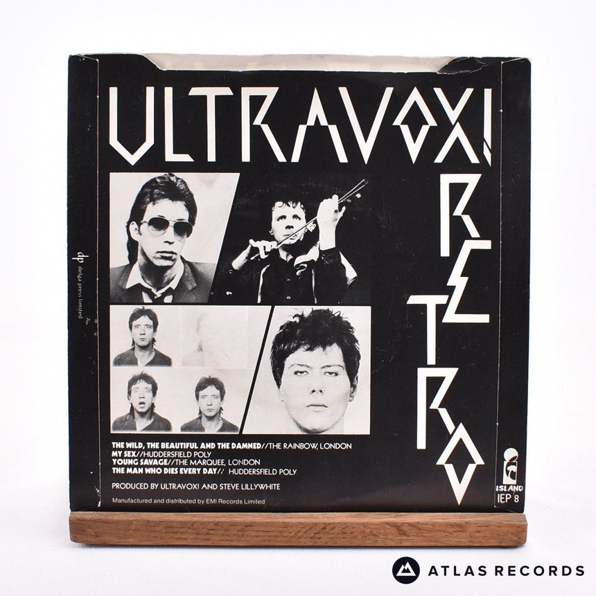 Ultravox - Retro - 7" EP Vinyl Record - VG+/VG+