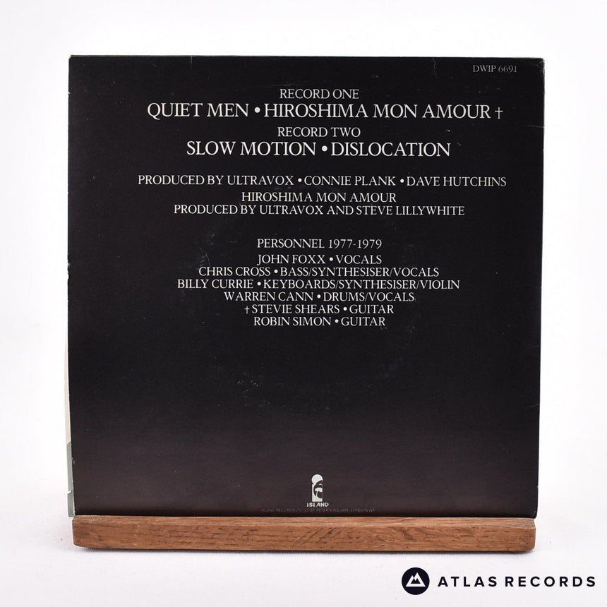 Ultravox - Slow Motion - Embossed Sleeve 2 x 7" Vinyl Record - VG+/EX