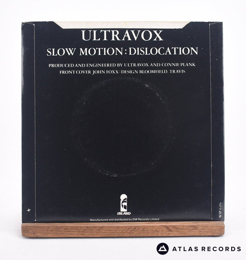 Ultravox - Slow Motion - 7" Vinyl Record - VG+/EX