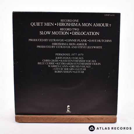 Ultravox - Slow Motion - Embossed Sleeve 2 x 7" Vinyl Record - VG+/EX